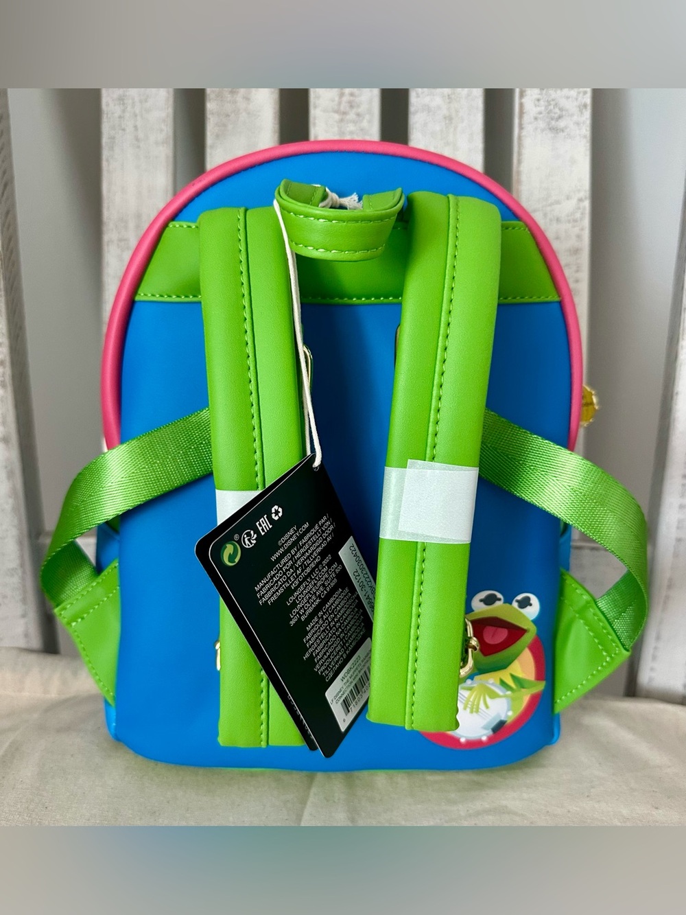 Loungefly Exclusive Muppets Rainbow Connections Mini Backpack & Wallet - Picture 8 of 13